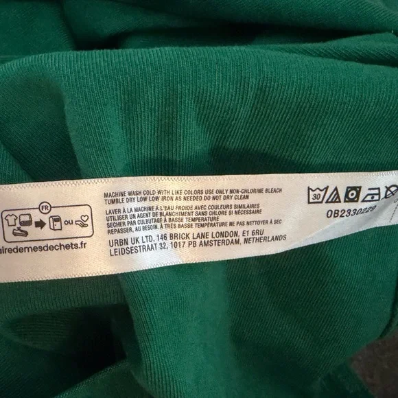 Free People Green Restoration Layer NWOT - Picture 13 of 15